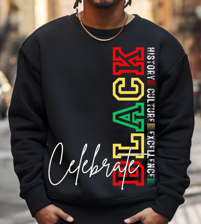 Celebrate Black Sweatshirt