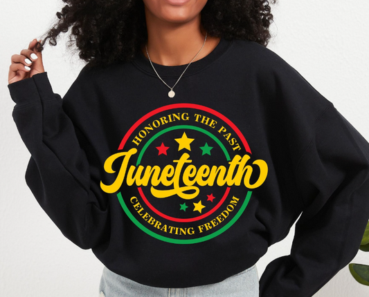 Short Sleeve Juneteeth Circle T-Shirt