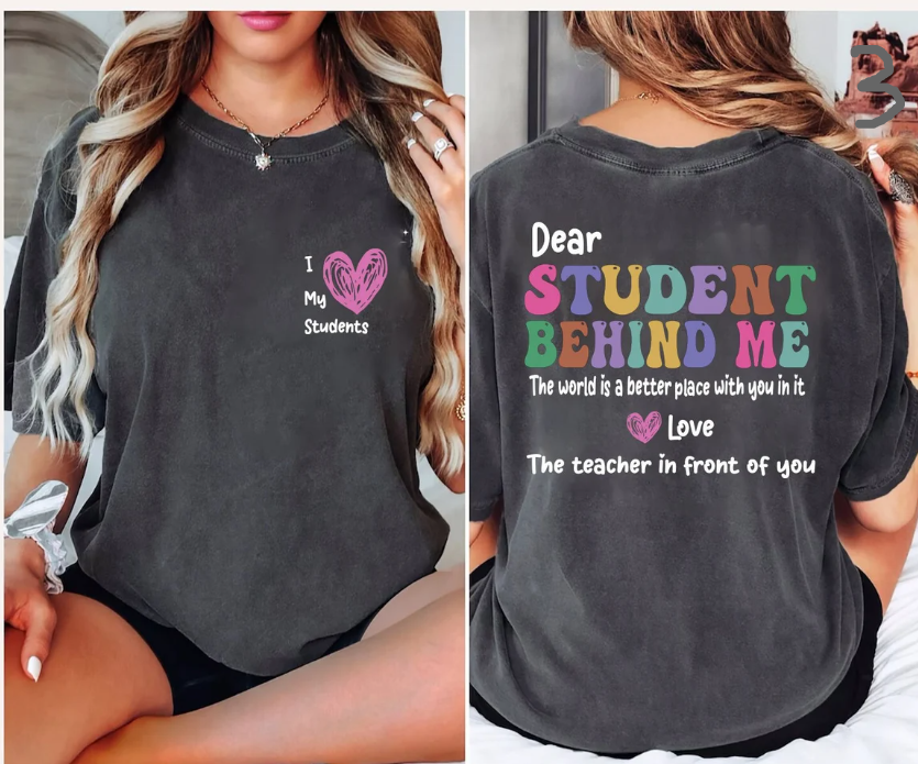 DEAR STUDENT/TINY HUMAN