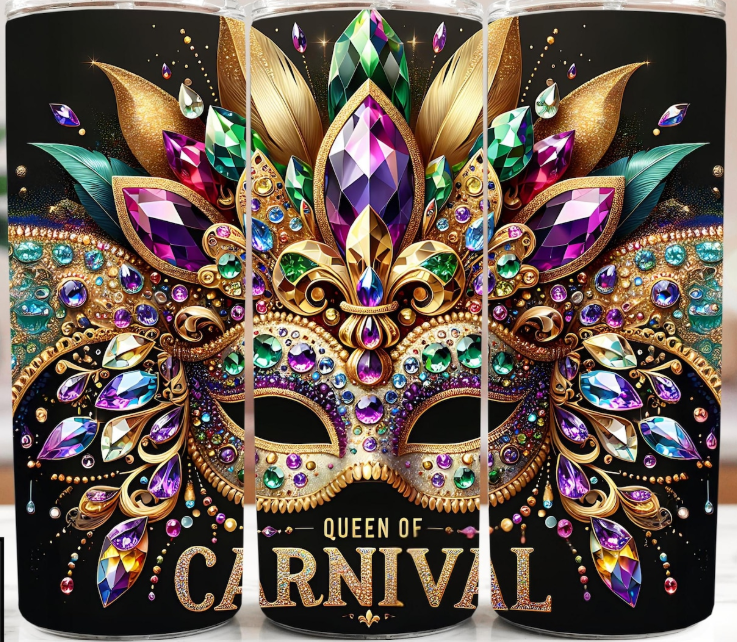 Queen Carnival Tumbler
